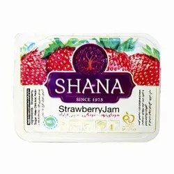مربای توت فرنگی تکنفره 20 گرم شانا