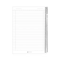 دفتر جلد سخت 100 برگ طرح گیسو کمند - پدیده نقش