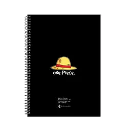 دفتر سیمی 60 برگ طرح کالکشن Anime مدلmonkey.d.luffy کد (01) - پدیده نقش