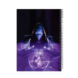 دفتر سیمی 60 برگ طرح کالکشن Animeمدلfort nite کد (01) - پدیده نقش