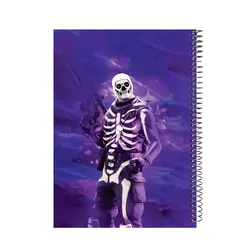 دفتر سیمی 60 برگ طرح کالکشن Animeمدلfort nite کد (03) - پدیده نقش