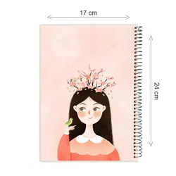 دفتر مشق گلاسه روکشدار 100 برگ طرح شکوفا - پدیده نقش