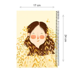 دفتر مشق گلاسه سلفونی 60 برگ طرح گندم - پدیده نقش