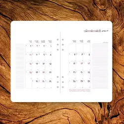 قیمت خرید انواع سررسید ماه شمار مدل ارگانایزر Ayri|پدیده نقش