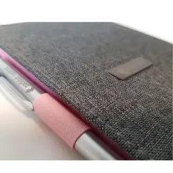 قیمت دفتر یادداشت پارچه ای مدل کبریتی همراه با خودکار|پدیده نقش