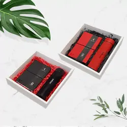 ست سالنامه روز شمار سال 1403 مدل ترمو با فلاسک بسته 2 عددی