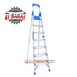 نردبان 7 پله هایلوکس آلوم پارس کد 1709