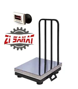 باسکول محک 300KG دیواری سینی استیل کد 1393