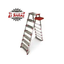 نردبان برلیان 7 پله آلوم پارس کد 1725