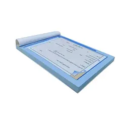 قبض سند چک برگشتی مدل کاربن دار (NCR) کد 039