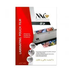 طلق لمینت براق ۱۲۵ میکرون برند NAC سایز ۷×۱۰ سانتی