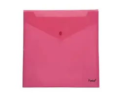 پوشه دکمه دار فوسکا سایز A4 بسته 10 عددی