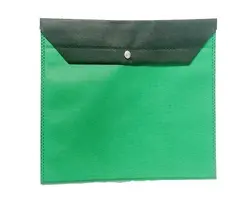 پوشه دکمه دار پارچه ای رنگ جور بسته 10 عددی