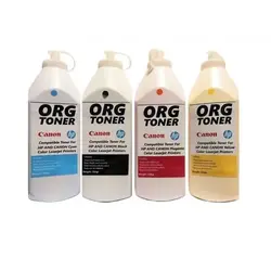 تونر نیم کیلویی او آر جی برای پرینترهای لیزر رنگی اچ پی و کانن سری کامل