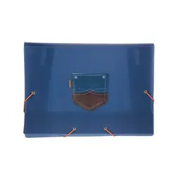 پوشه کش دار سهند طرح جین ساده – سایز A4