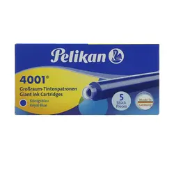 جوهر خودنویس پلیکان مدل 4001 – بسته 5 عددی
