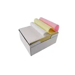 کاغذ 100 ستونی سه نسخه وسط پرفراژ