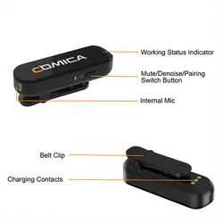 میکروفن بی سیم کامیکا COMICA Vomi S-UC - بهین مدیا