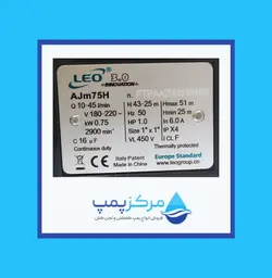 پمپ آب جتی ۱ اسب لئو LEO