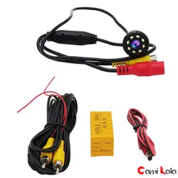 دوربین عقب خودرو چرخشی 185 درجه 8LED - دوربین عقب خودرو