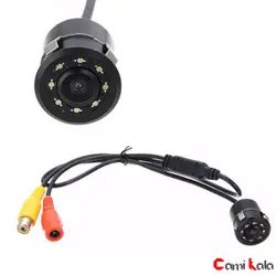 دوربین عقب خودرو چرخشی 185 درجه 8LED - دوربین عقب خودرو