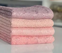 قیمت و خرید دانتل گل برجسته - پارچه سرای بی بی گل