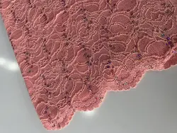 قیمت و خرید دانتل گل برجسته - پارچه سرای بی بی گل