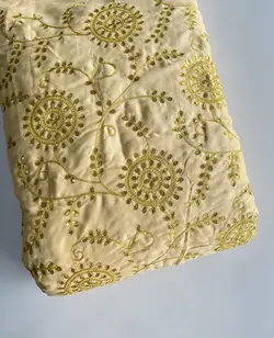 قیمت و خرید ساتن گلدوزی هندی - پارچه سرای بی بی گل