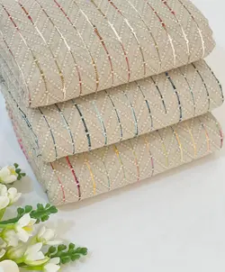 قیمت و خرید لینن کوک دوزی - پارچه سرای بی بی گل