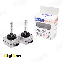 لامپ زنون خودرو مدل D8S برند بروکس (BERUXV)بسته دو عددی - فروشگاه دیجی دارت