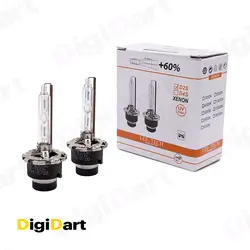 لامپ زنون خودرو D2S برند لی تک (lee tech)-بسته دو عددی - سفید 6000K - فروشگاه دیجی دارت