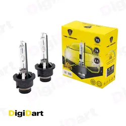 لامپ زنون خودرو مدل D4S برندTBS (TOBYS) بسته دو عددی - استاندارد 4300K - فروشگاه دیجی دارت
