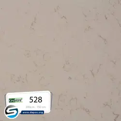 کاینداستون-ممتاز-کرم رگه دار-528-Phonix - کورین و کوارتز، گروه سنگ مصنوعی