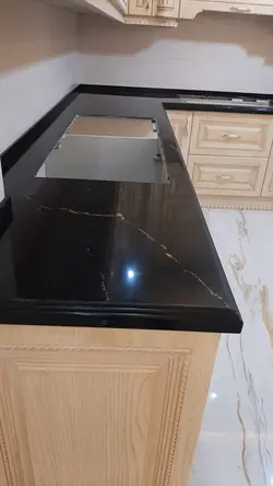 روکان استون-Golden Black-RM-535 - کورین و کوارتز، گروه سنگ مصنوعی