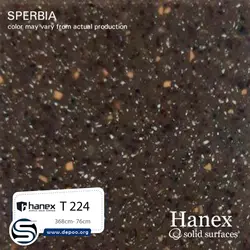 هانکس-SPERBIA T-224 - کورین و کوارتز، گروه سنگ مصنوعی