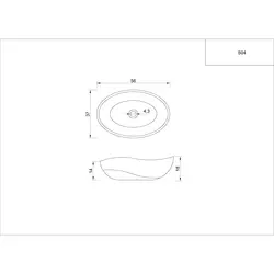 روشویی روکار-Tidal-S04 - کورین و کوارتز، گروه سنگ مصنوعی