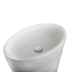 روشویی ایستاده-scallop-S13 - کورین و کوارتز، گروه سنگ مصنوعی