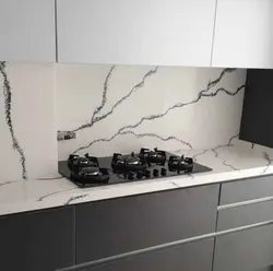 سوپراستون-عرض 100-PS50-سفید رگه طوسی - کورین و کوارتز، گروه سنگ مصنوعی