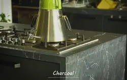 مارموکو-عرض 130-چارکول-Charcoal - کورین و کوارتز، گروه سنگ مصنوعی