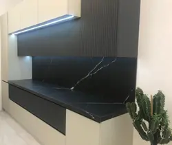 ورنزو-Pertoria Black-2605 - کورین و کوارتز، گروه سنگ مصنوعی