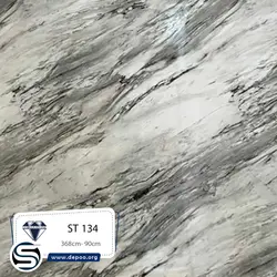 کورین استون-عرض90-ST134-سفید رگه بلند طوسی - کورین و کوارتز، گروه سنگ مصنوعی