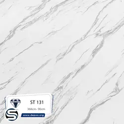 کورین استون-عرض90-ST131-سفید رگه بلند طوسی - کورین و کوارتز، گروه سنگ مصنوعی