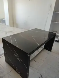 کورین استون-عرض90-ST101-مشکی رگه بلند سفید - کورین و کوارتز، گروه سنگ مصنوعی