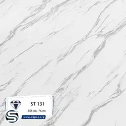 کورین استون-7میل-ST131-سفید رگه بلند طوسی - کورین و کوارتز، گروه سنگ مصنوعی