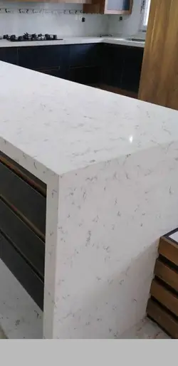 کورین استون-عرض90-ST231-سفید رگه طوسی - کورین و کوارتز، گروه سنگ مصنوعی