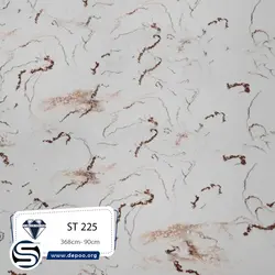 کورین استون-عرض90-ST220-سفید رگه طلایی - کورین و کوارتز، گروه سنگ مصنوعی