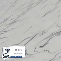 کورین استون-عرض90-ST215-سفید رگه طوسی - کورین و کوارتز، گروه سنگ مصنوعی