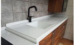 کورین استون-عرض90-ST253-سفید ساده - کورین و کوارتز، گروه سنگ مصنوعی