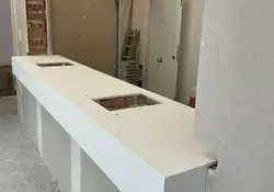 کورین استون-7میل-ST253-سفید ساده - کورین و کوارتز، گروه سنگ مصنوعی