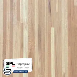 spl-spl-Finger joint glossy رنگ مغزی مشکی 12 میل - سنگ مصنوعی کورین و کوارتز